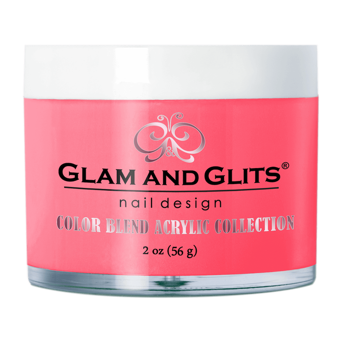 Glam & Glits Acrylic Powder Color Blend (Cream) 2 oz Treat Yo' Self! - BL3063-Beauty Zone Nail Supply