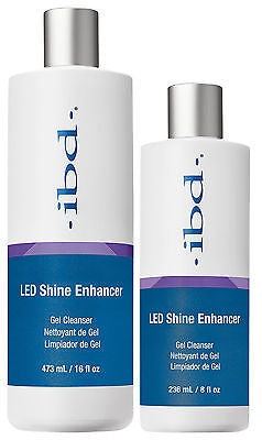 IBD LED SHINE CLEANSER 8OZ #-Beauty Zone Nail Supply