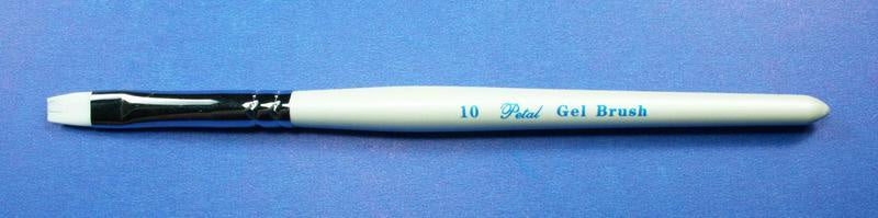Petal gel brush white size 10-Beauty Zone Nail Supply