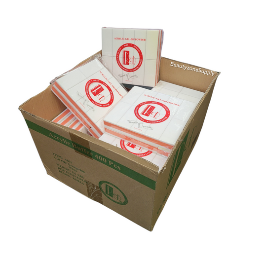 RED Acrylic buffer 100/100 White 400 pcs PMK200 #AB11
