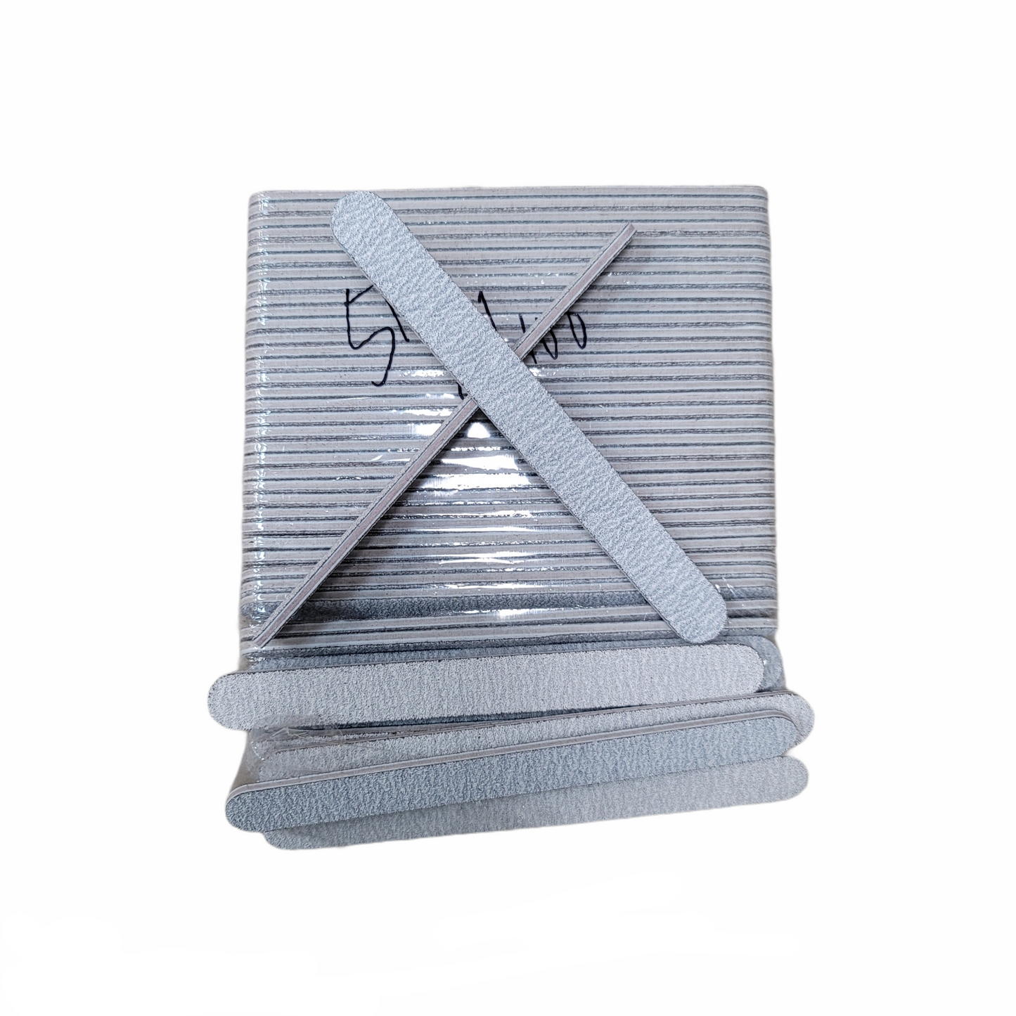 Nail File Regular 7" 80/100 Zebra 50 pc #F510