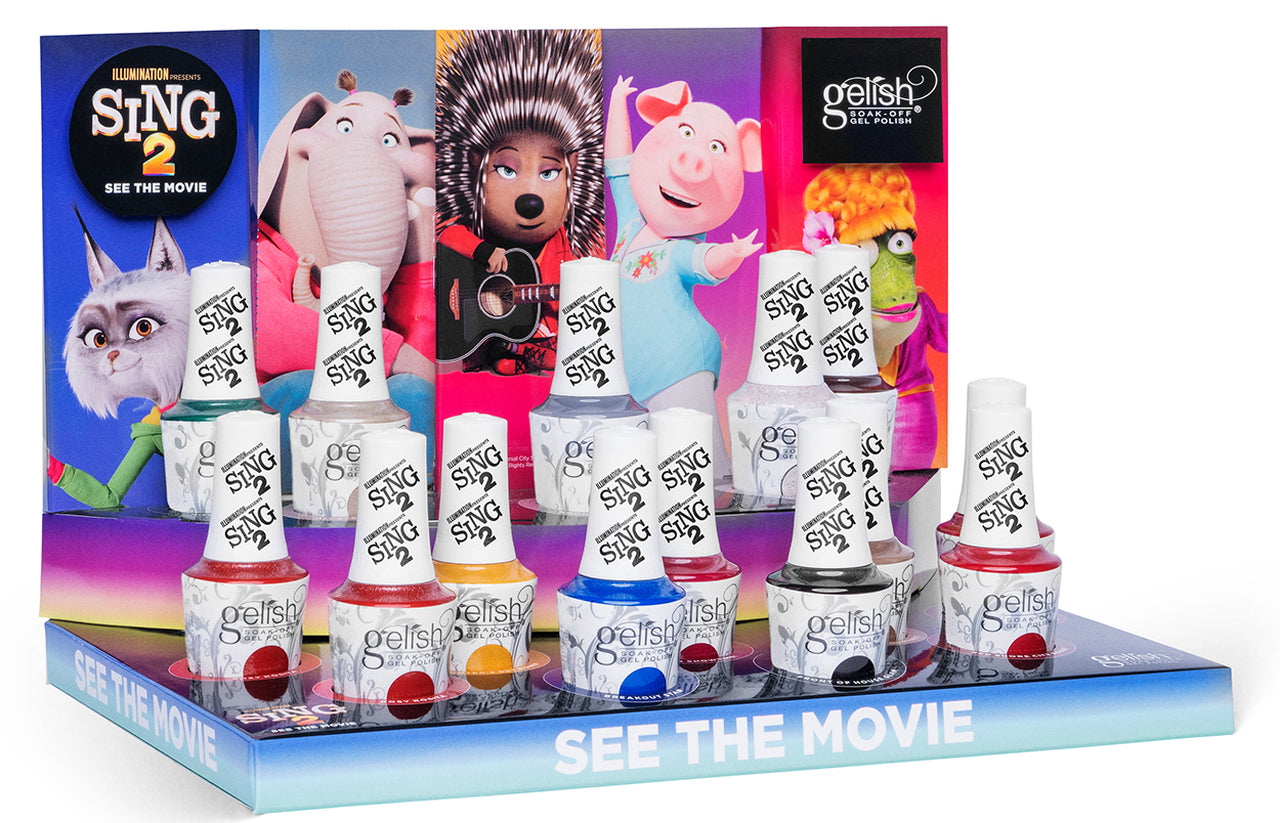 Gelish Soak-off Gel Illumination’s SING 2 Holiday Winter 2021 Collection - 12PC #434-445