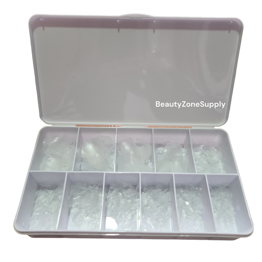 bz Gel x Tips toe tip 500 ct / 11 Size