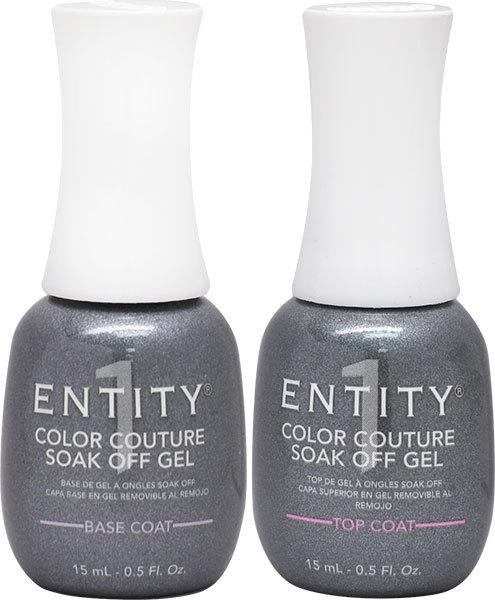 ENTITY Soak-off Gel Top & Base Duo-Beauty Zone Nail Supply