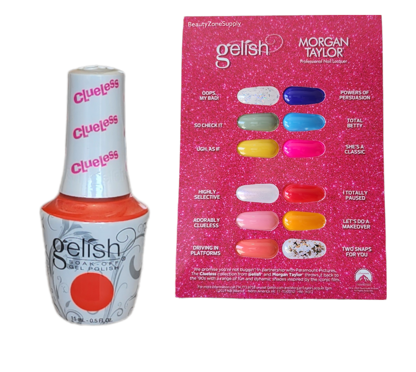Harmony Gelish Soak Off Gel Polish Driving In Platforms 0.5Oz/15Ml #457