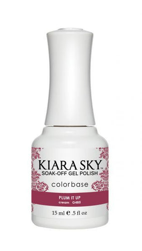Kiara Sky Gel -G485 Plum It Up-Beauty Zone Nail Supply
