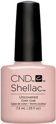 Cnd Shellac Uncovered .25 Fl Oz-Beauty Zone Nail Supply
