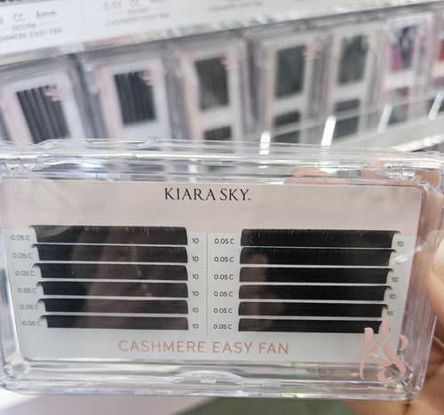 Kiara Sky Lash Extensions Cashmere Easy Fan - 0.05 - C - 10mm CEC510