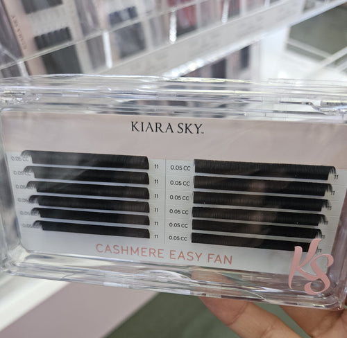 Kiara Sky Lash Extensions Cashmere Easy Fan - 0.05 - CC - 11mm CECC511