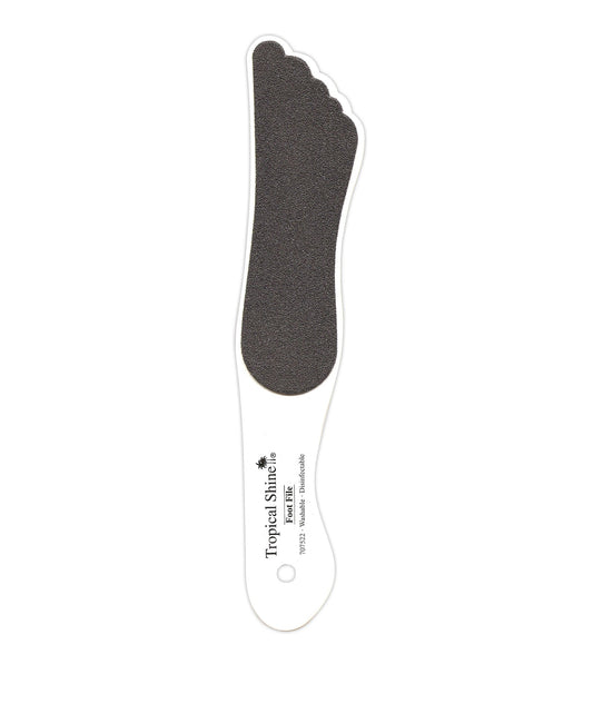 Tropical Shine Large Black Foot Nail File 100/180 #707522