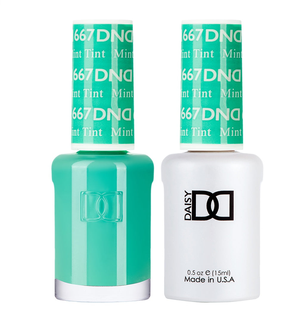 DND Duo Gel & Lacquer Mint Tint #667-Beauty Zone Nail Supply