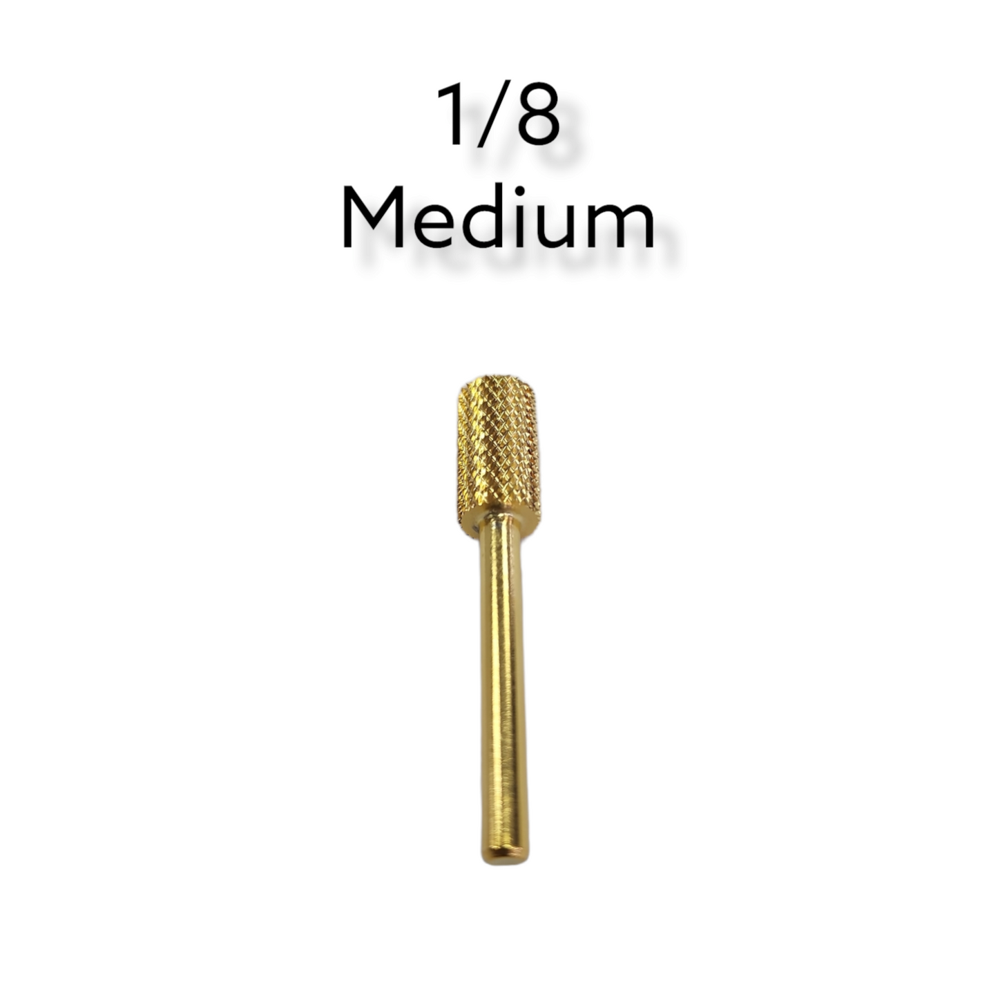 Bz Large Barrel Carbide Bit - Medium 1/8" Gold