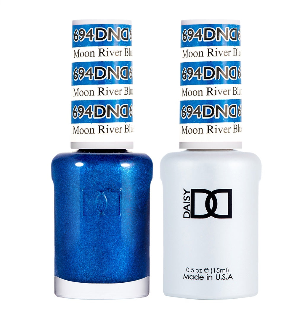 DND Duo Gel & Lacquer Moon River Blue #694-Beauty Zone Nail Supply