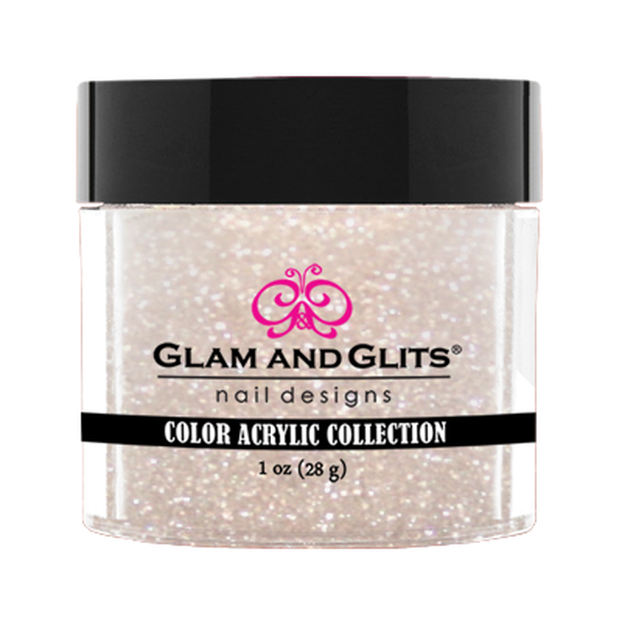 Glam & Glits Color Acrylic (Shimmer) 1 oz Sharon - CAC340-Beauty Zone Nail Supply