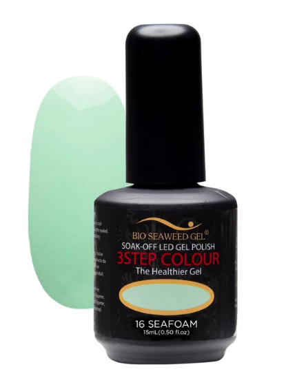 Bio Seaweed 3STEP Gel Polish 16 Seafoam-Beauty Zone Nail Supply