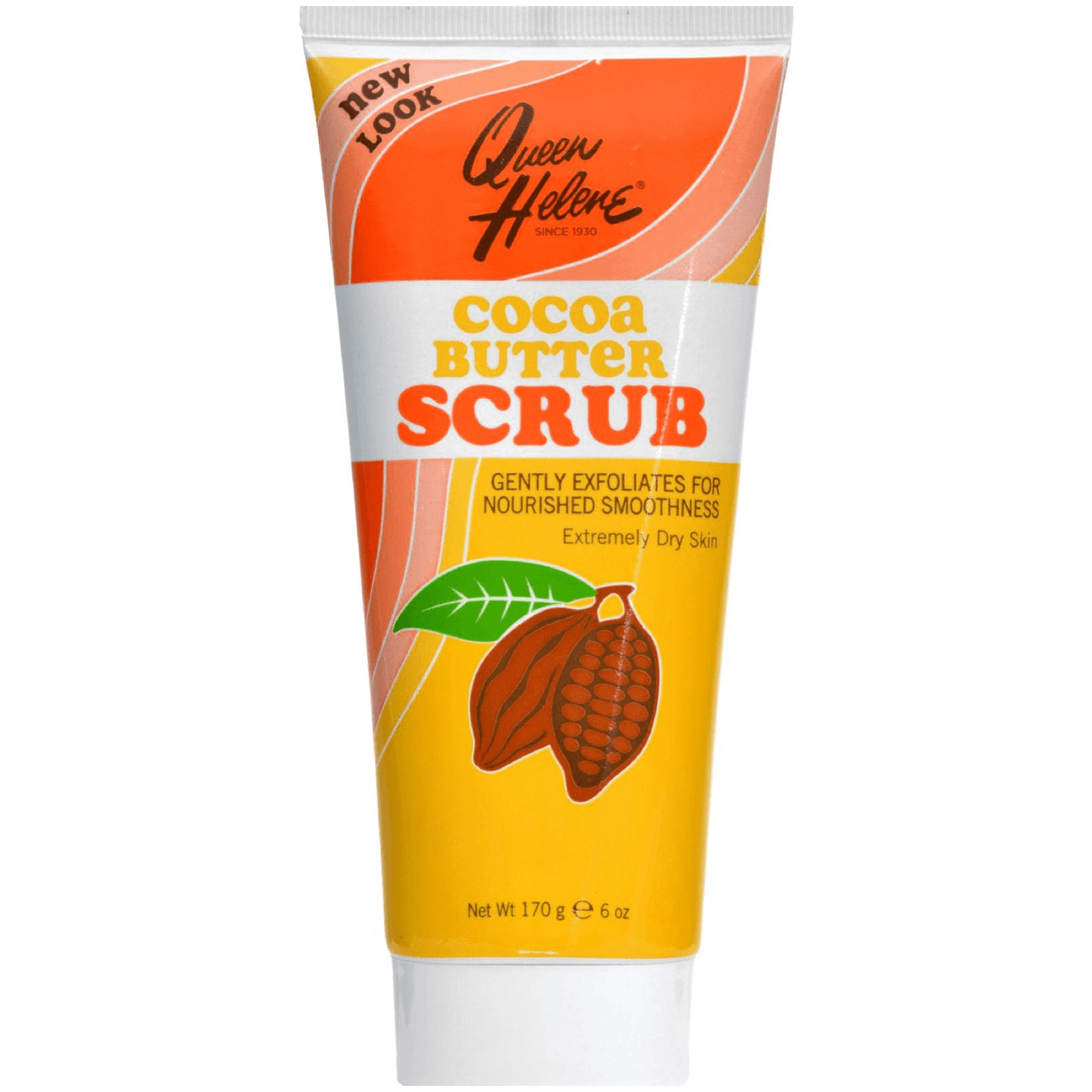 Queen Helene Cocoa Butter Scrub 6 oz Q565768-Beauty Zone Nail Supply