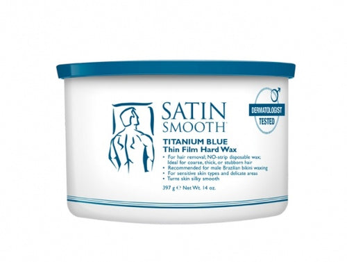 Satin Smooth Titanium Hard Wax #Ssw14Mpg-Beauty Zone Nail Supply