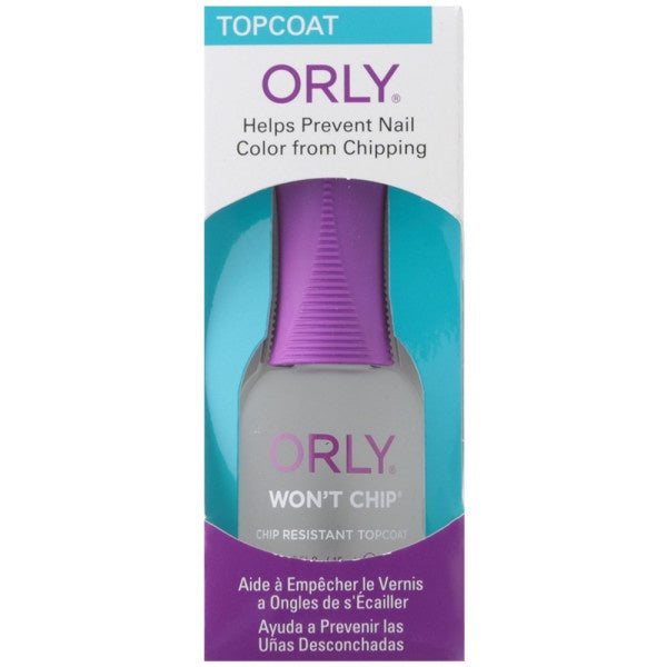 Orly won't chip top coat 0.6 oz #24230-Beauty Zone Nail Supply