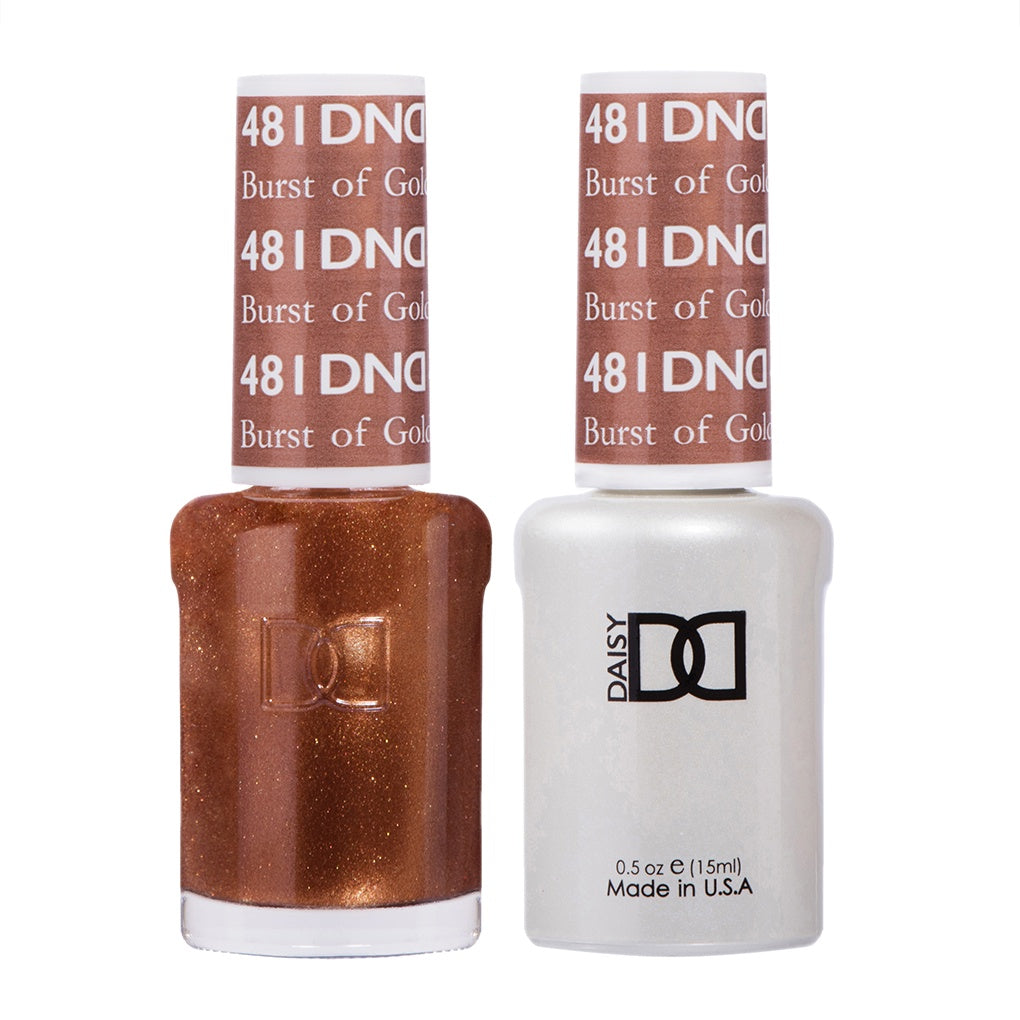 DND Duo Gel & Lacquer Burst of Gold #481-Beauty Zone Nail Supply