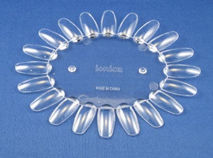 Nail color chart clear #6994-Beauty Zone Nail Supply