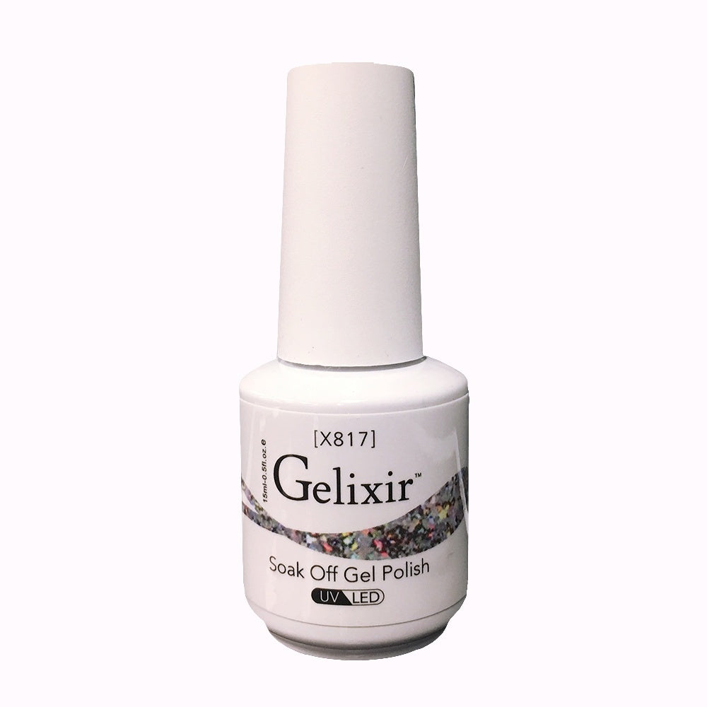 Gelixir Soak Off Gel Polish 0.5 fl oz X817-Beauty Zone Nail Supply