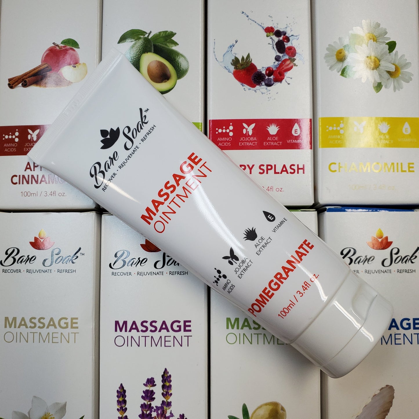 Bare Soak Lotion Massage Ointment 3.4 fl oz 100 mL-Beauty Zone Nail Supply