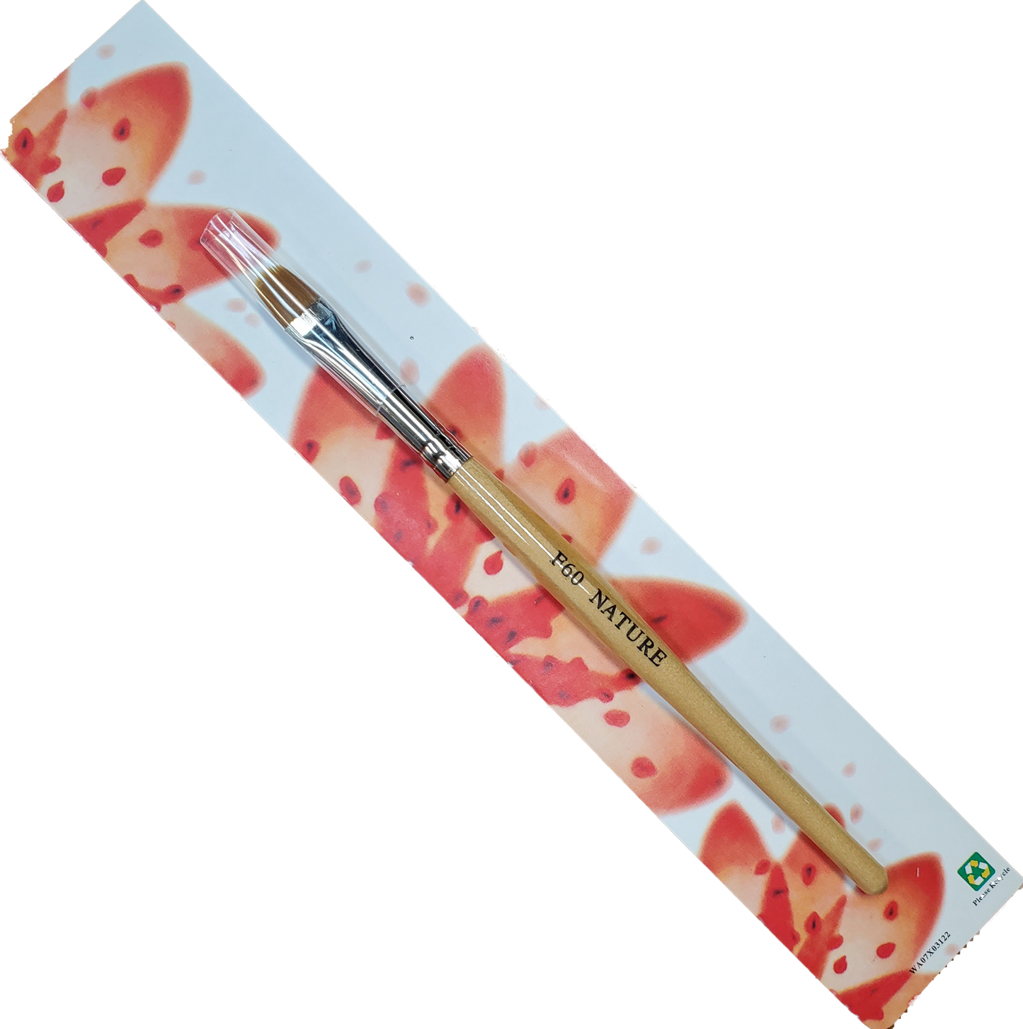 Gel Brush Nature Gel Fan #F60-Beauty Zone Nail Supply