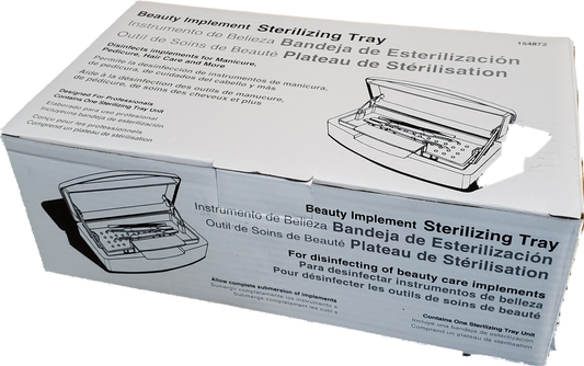 Professional Plastic Sterilizing Tray-Beauty Zone Nail Supply
