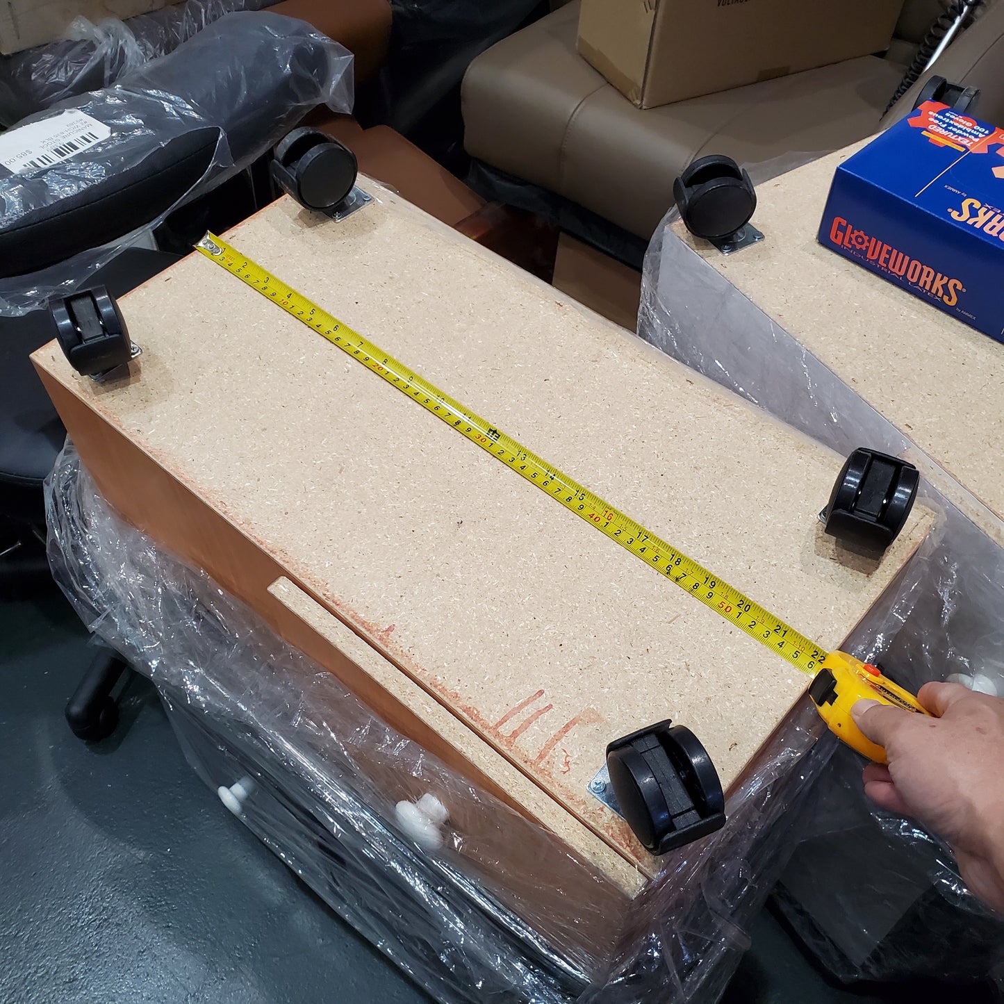 Pedicure Chair Cart Con meo #2056-Beauty Zone Nail Supply