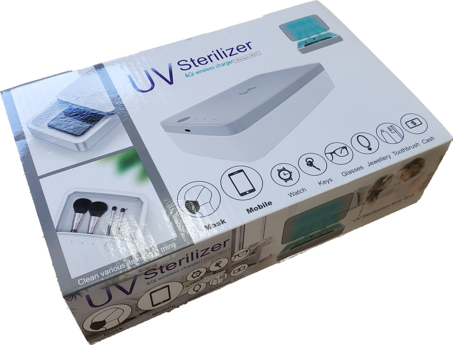 UV Sterilizer Box With Wireless Charge U20 LED-Beauty Zone Nail Supply
