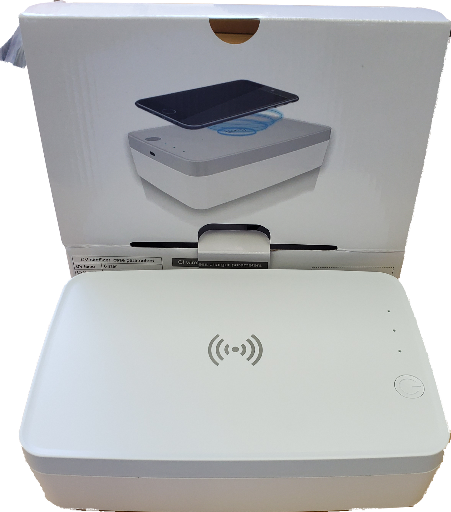 UV Sterilizer Box With Wireless Charge U20 LED-Beauty Zone Nail Supply