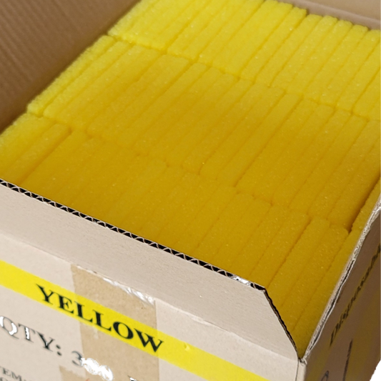 Red pumice bar 300 box Yellow #PR20-Beauty Zone Nail Supply