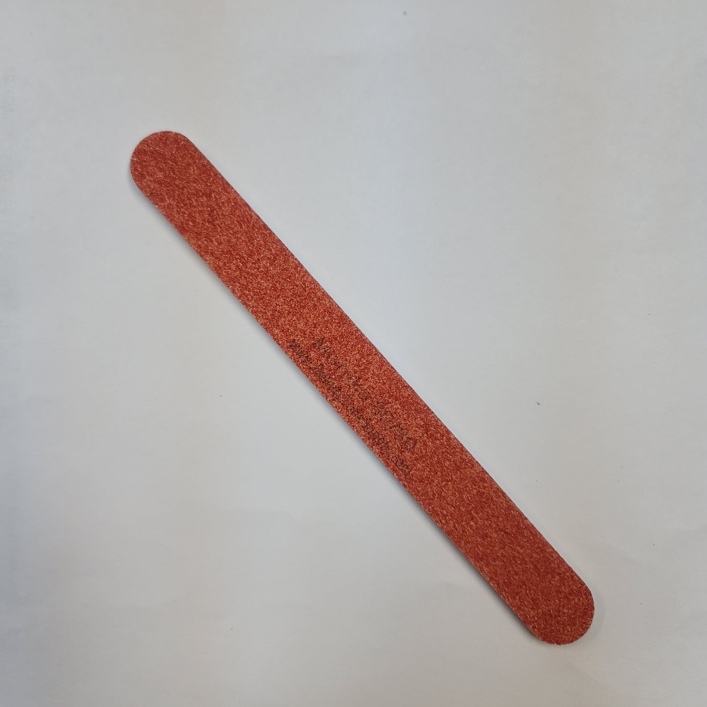 Monika Nail File 7" 80/80 Red Mylar-Beauty Zone Nail Supply