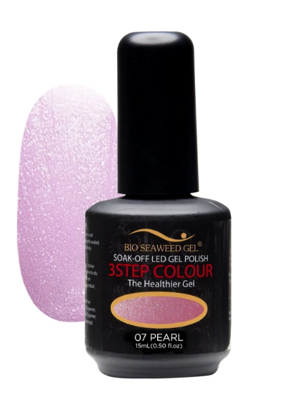 Bio Seaweed 3STEP Gel Polish 07 Pearl-Beauty Zone Nail Supply