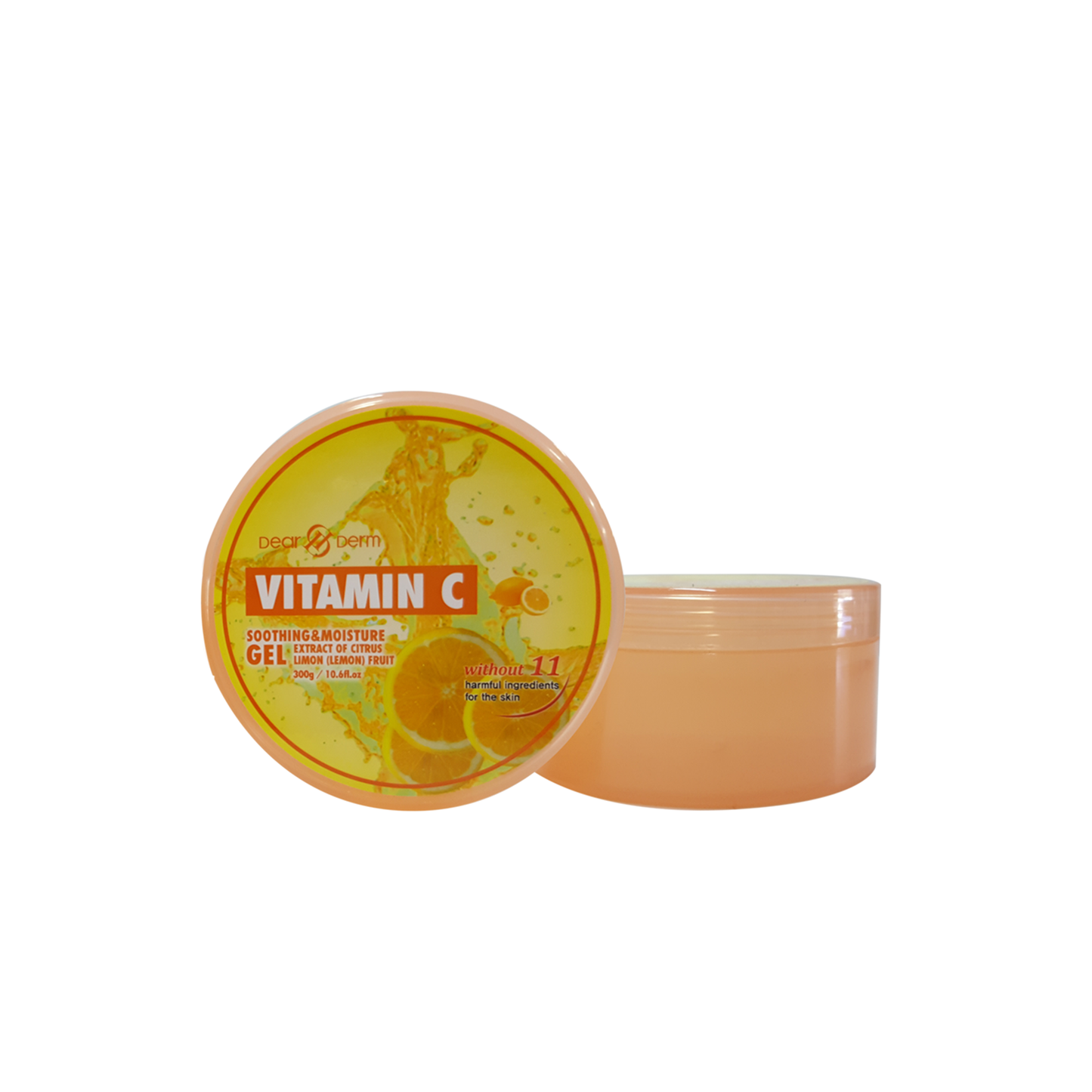 DEARDERM VITAMIN C SOOTHING & MOISTURE GEL 10.60FL.OZ / 300G-Beauty Zone Nail Supply