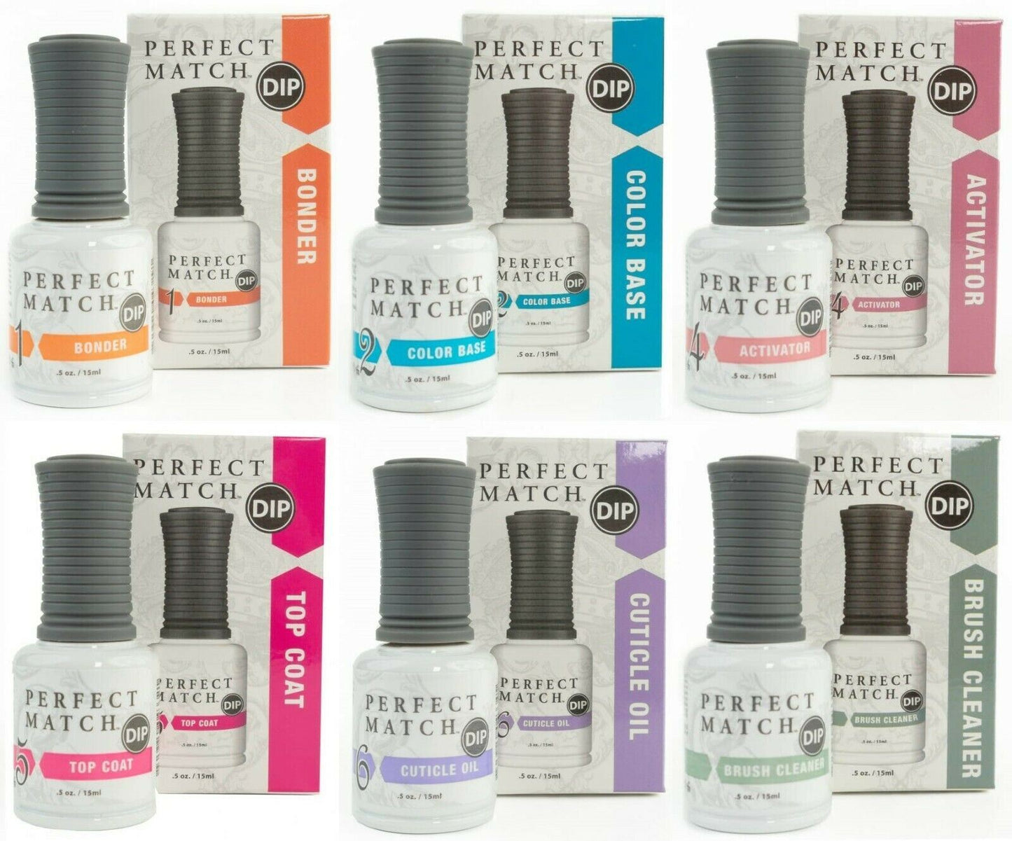 Lechat Perfect Match - Liquid Dip Essentials 0.5 fl oz **Pick Your Bottle**