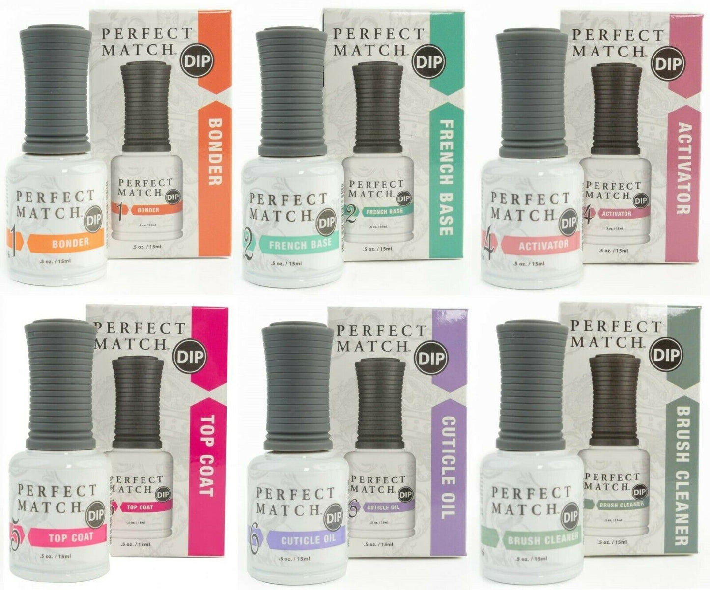 Lechat Perfect Match - Liquid Dip Essentials 0.5 fl oz **Pick Your Bottle**
