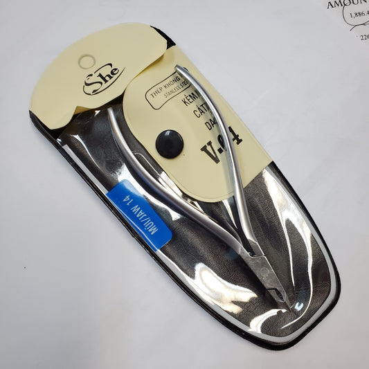 She cuticle nipper Stainless Steel V-04-Beauty Zone Nail Supply