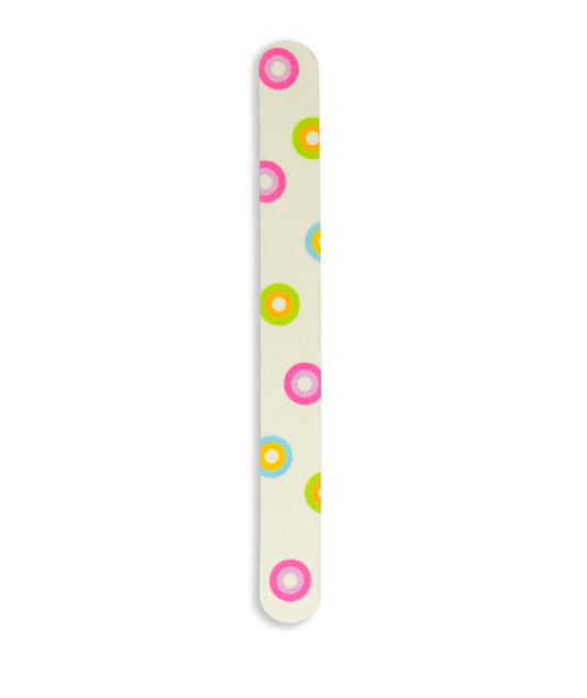 Tropical Shine Circles Nail File 180/240 #17240