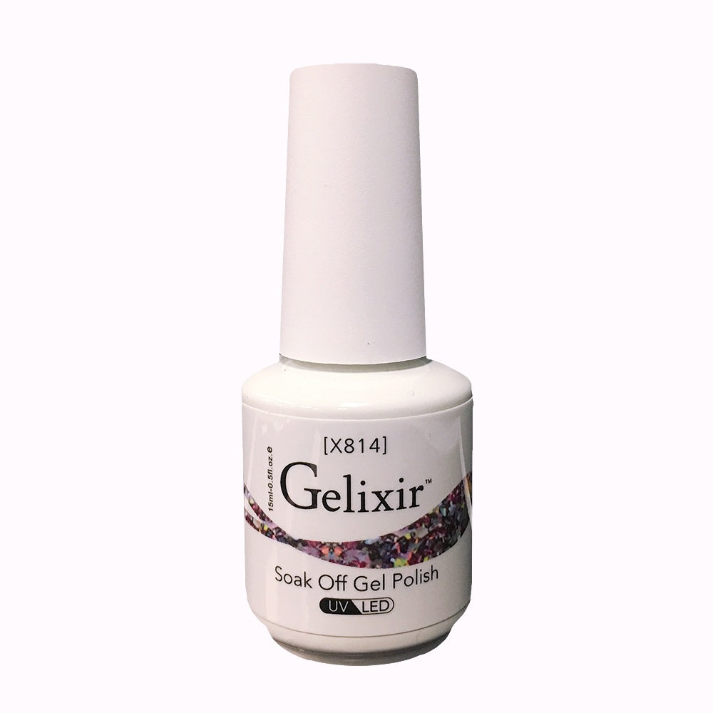 Gelixir Soak Off Gel Polish 0.5 fl oz X814-Beauty Zone Nail Supply