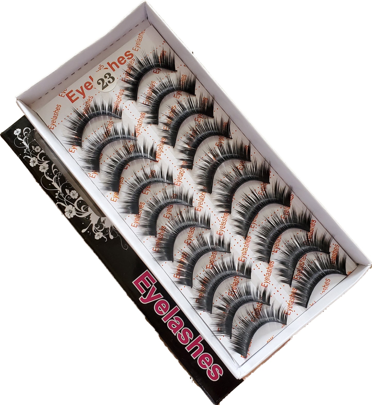 BeautyZone Best Fake False Eyelashes 10 Pair #23-Beauty Zone Nail Supply