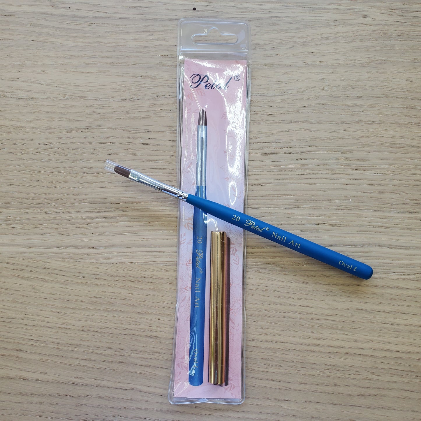 #20 Petal Nail Art Brush Pointed Oval Z With Cap-Beauty Zone Nail Supply