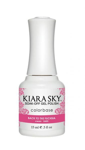 Kiara Sky Gel -G453 Back To The Fuchsia-Beauty Zone Nail Supply