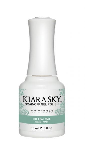 Kiara Sky Gel -G493 The Real Teal-Beauty Zone Nail Supply