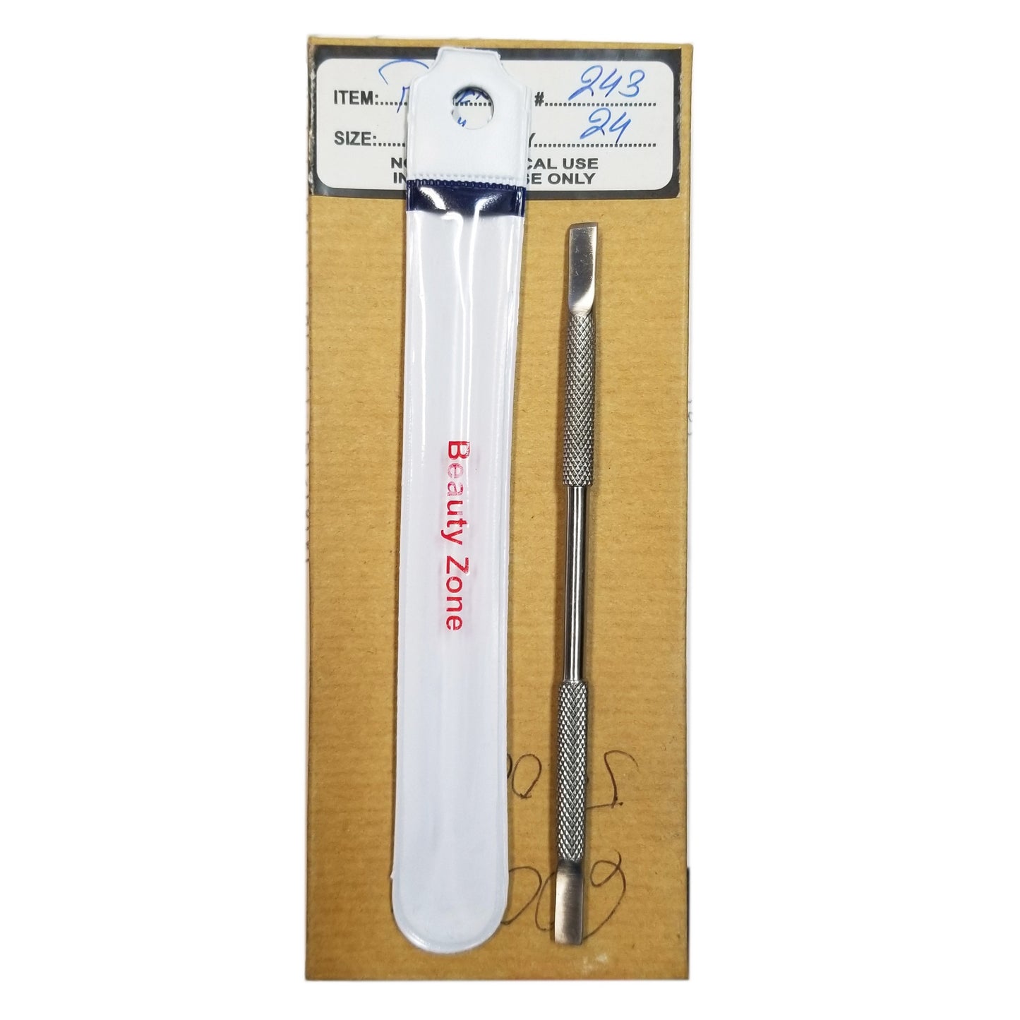 BeautyZone Cuticle Pusher Sm-243 - BeautyzoneNailSupply