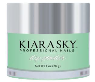 Kiara Sky Dip Glow Powder -DG116 Hint Of Mint-Beauty Zone Nail Supply