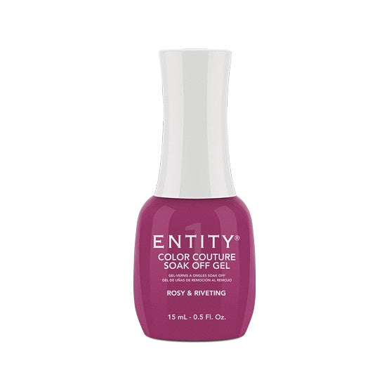 Entity Gel Rosy & Riveting 15 Ml | 0.5 Fl. Oz. #852-Beauty Zone Nail Supply