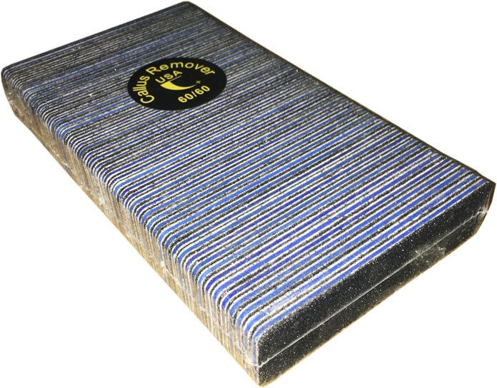 CALLUS 60/60 FILE Blue/BLK Pack #F127P-Beauty Zone Nail Supply