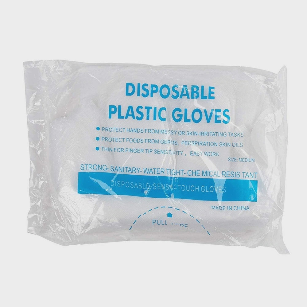 Disposable Plastic Gloves 100pcs/bag-Beauty Zone Nail Supply