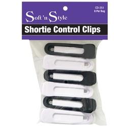 3-1/2 Shortie Control Clips CD-251-Beauty Zone Nail Supply